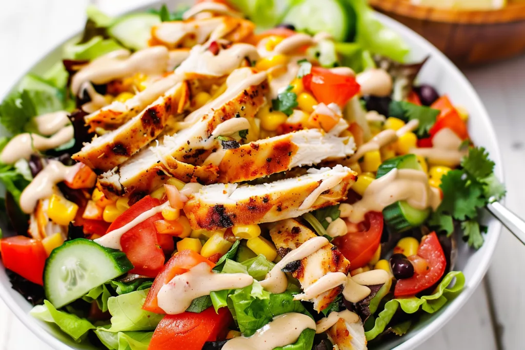 Tex-Mex Chopped Chicken Salad