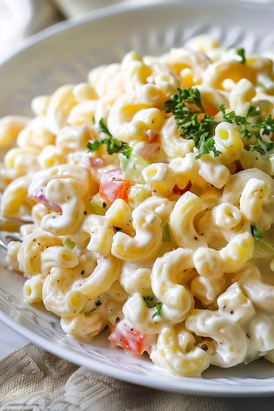 Creamy Macaroni Salad: The Ultimate Easy Side Dish 54 image 1776035234374