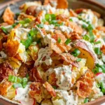 Crispy Smashed Potato Salad For Your Next Summer Party