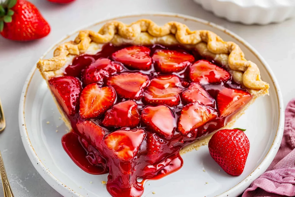 Strawberry Pie: A Refreshing And Simple Summer Dessert