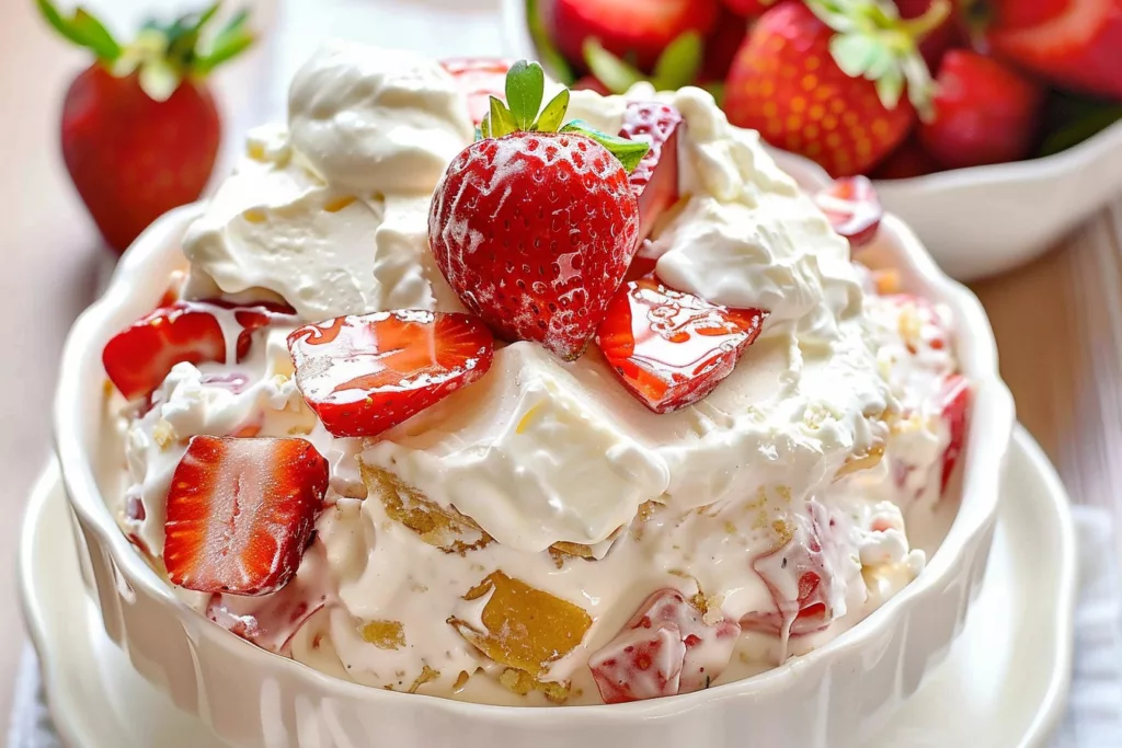 Strawberry Cheesecake Salad: The Ultimate Creamy Dessert