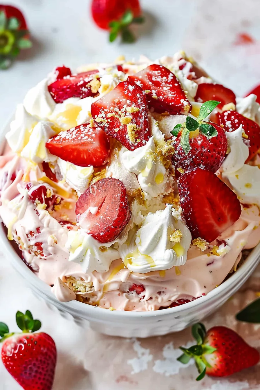 Strawberry Cheesecake Salad: The Ultimate Creamy Dessert 30 image 1777331063860