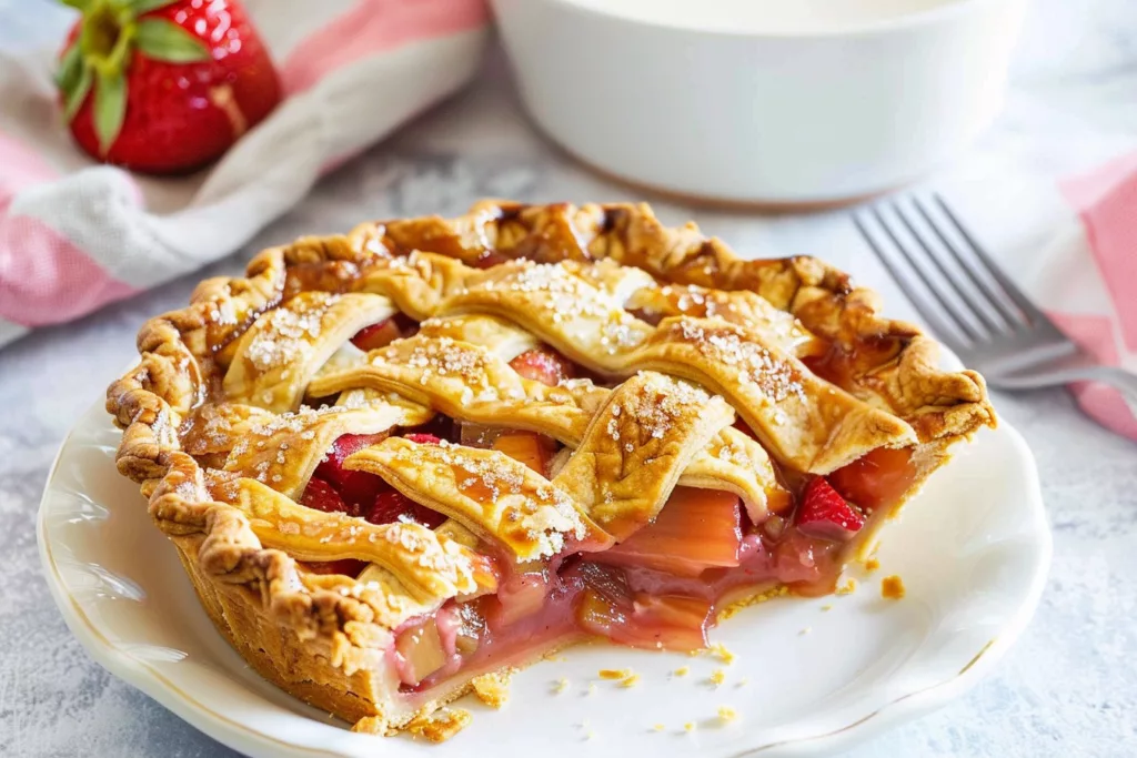 Strawberry Rhubarb Pie: A Perfect Homemade Classic