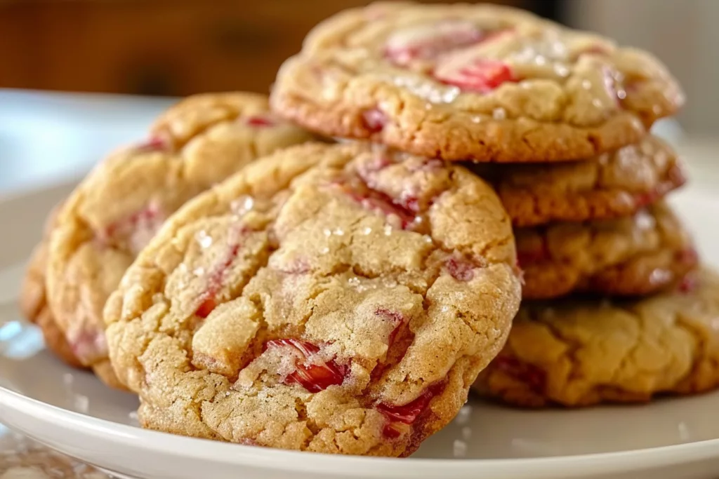 Brown Sugar Rhubarb Cookies: A Tart and Sweet Delight