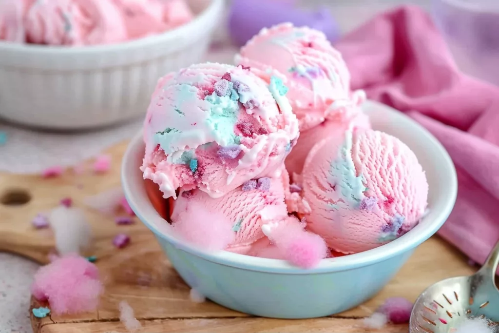 Cotton Candy Ice Cream: A Whimsical Homemade Treat