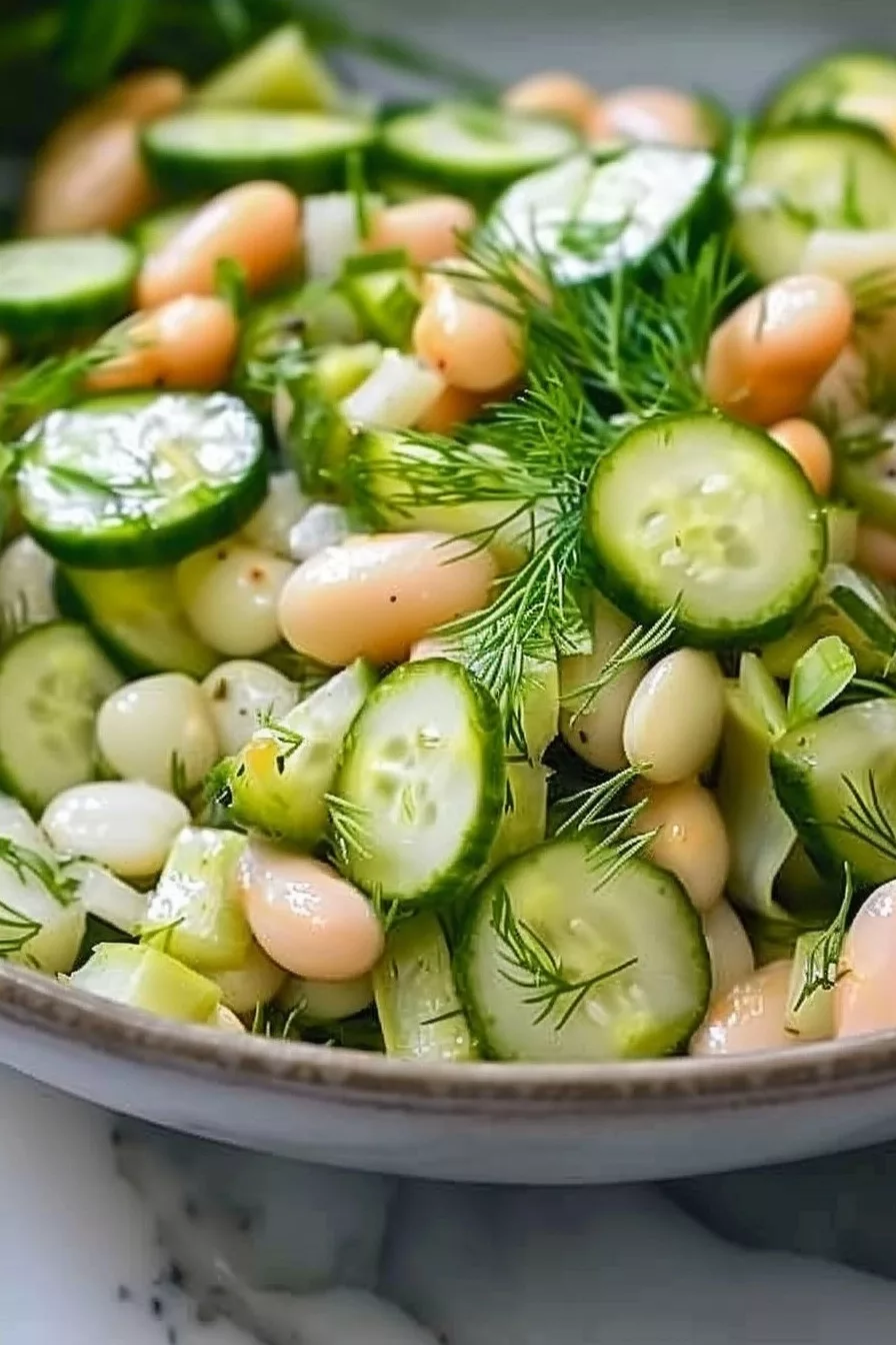 White Bean Cucumber Dill Salad Recipe For Healthy Living 52 image 1786216105653