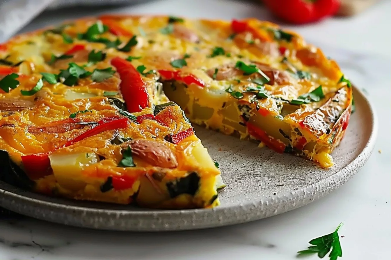 Potato and Pepper Frittata: A Simple Halal Breakfast 36 image 1786279350365