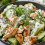 Tzatziki Chicken Salad: A Refreshing Healthy Recipe