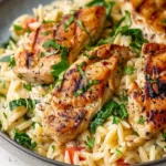 Boursin Chicken Orzo: A Creamy One-Pot Delight